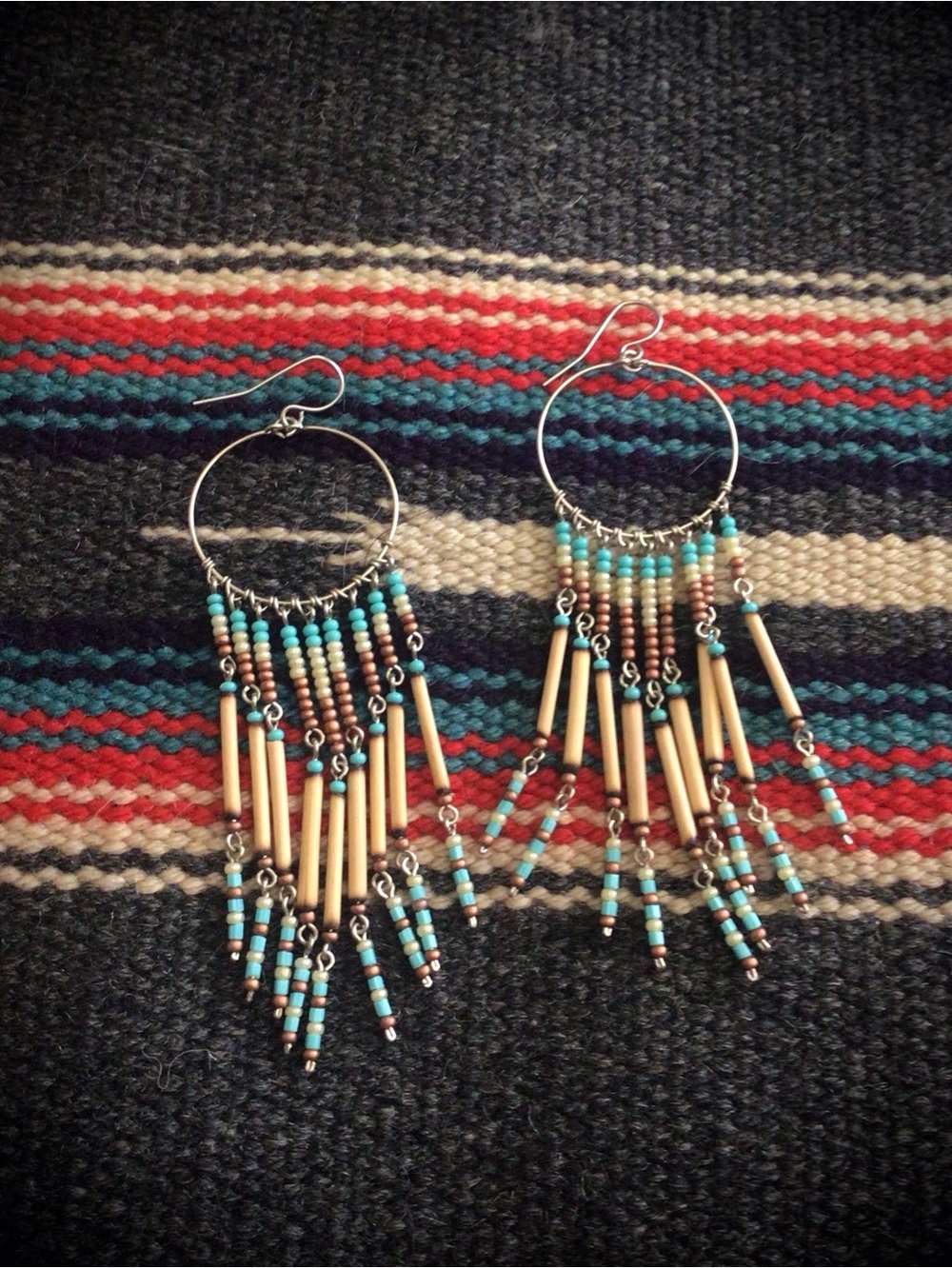 Stunning Beaded Dangle Earrings!